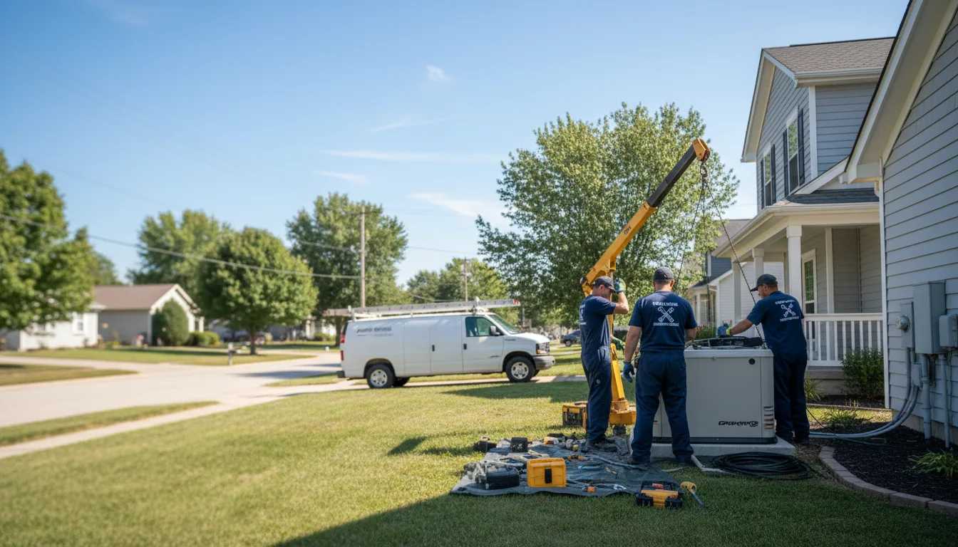 Generator Installation in Brenham, TX near me
